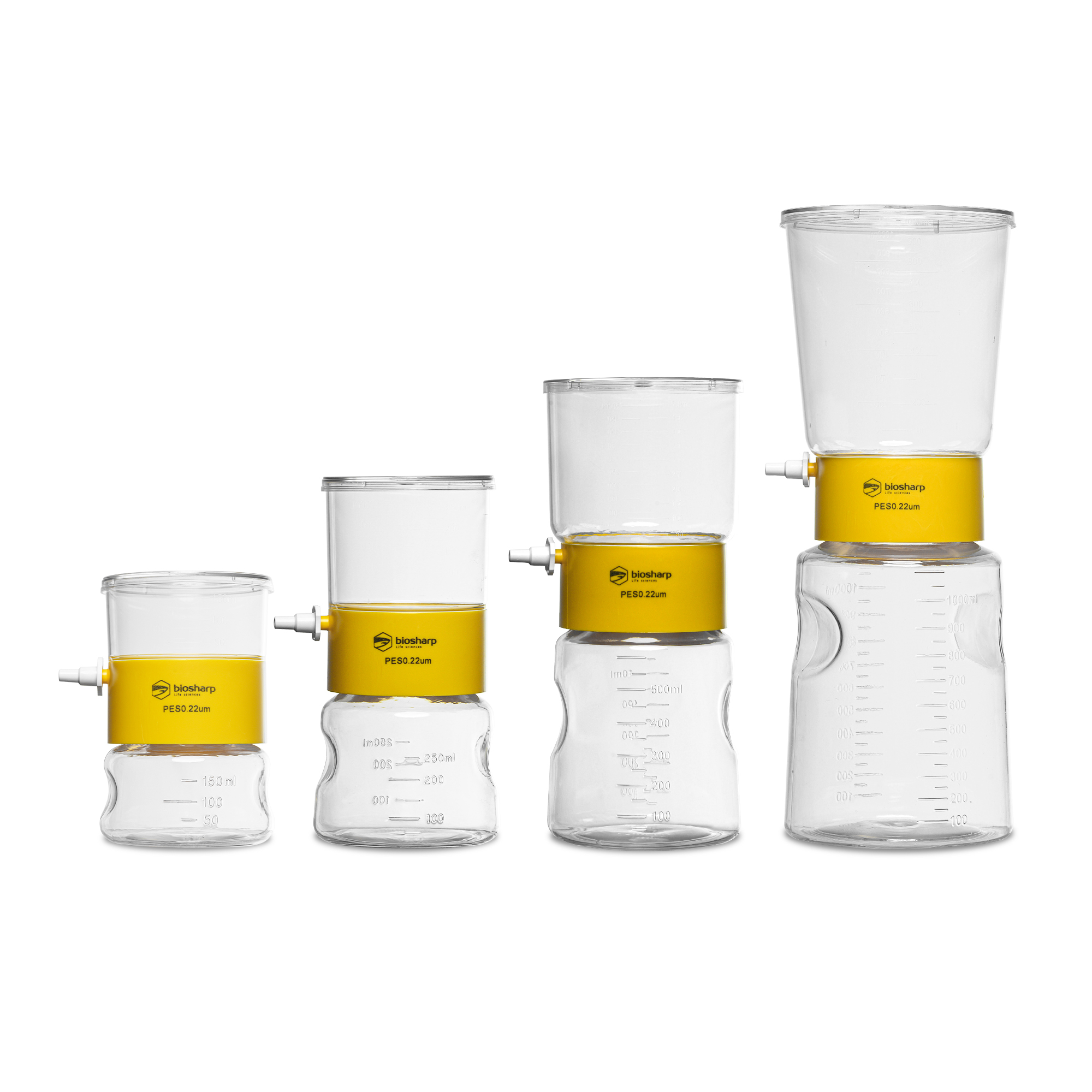 VACUUM FILTRATION SYSTEM, 0.22UM PES MEMBRANE, STERILE, Size-250ML